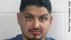 Jose Flores was shocked with a stun gun and then arrested after a Greyhound bus was hijacked.