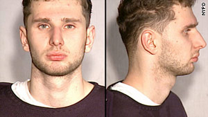 Maksim Gelman, 23, faces charges including murder, robbery and assault.
