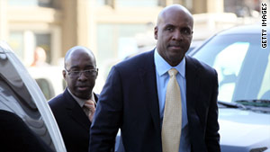 A sentencing date will be set for baseball's home run king, Barry Bonds, next month.