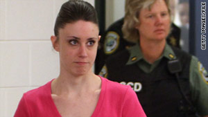 Casey Anthony, who was acquitted in her daughter's death, is released from jail in Orlando on July 17.
