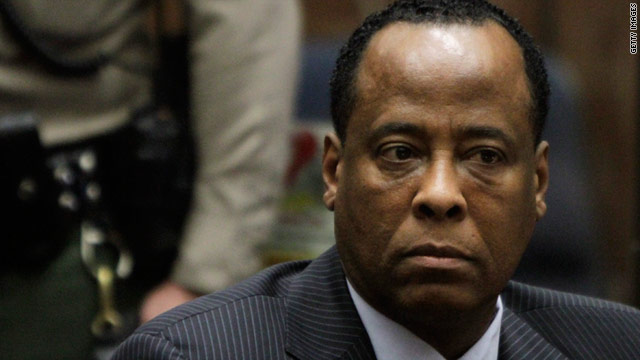 Dr. Conrad Murray is charged in Michael Jackson's 2009 death.