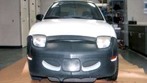 Photos of Casey Anthony's white Pontiac Sunbird were entered into evidence during her trial.