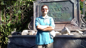 One of Memmer's favorite rides at Disney's Hollywood Studios is Tower of Terror.