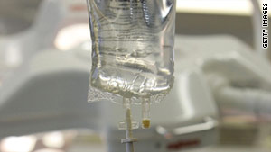 Hospital bacteria: in my blood, in my IV.