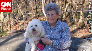 Although Peggy Zamora was fiercely protective of her bichon frise, Angel, she became violent because of Alzheimer's.