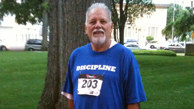 Larry Smith lost 58 pounds during a 12-week fitness challenge in Mississippi.