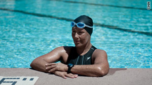 "I am not sad. It was absolutely the right call," said swimmer Diana Nyad, after ending the 103-mile swim to Florida.
