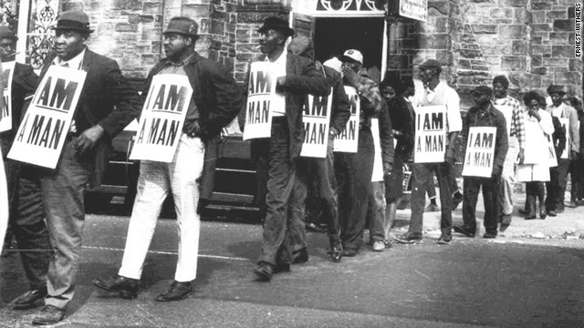 Signs carried by striking Memphis sanitation workers in 1968 and photographed by Ernest Withers are now historic artifacts.