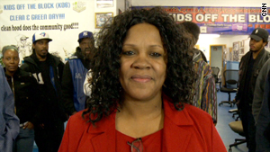 Diane Latiker, 54, has become a mentor for local youth in her Chicago neighborhood.