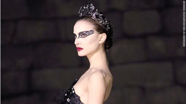 Natalie Portman is nominated for an Oscar for her performance in "Black Swan."