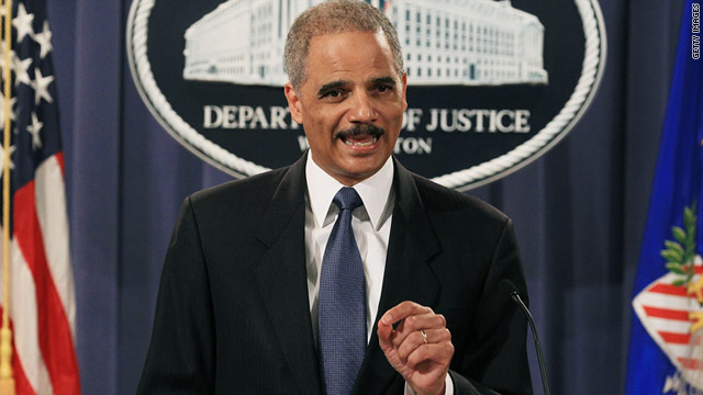 Attorney General Eric Holder announces that Khalid Sheikh Mohammad will be tried by a military commission.