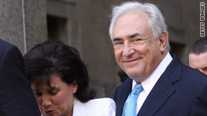 Former IMF director Dominique Strauss-Kahn is accused of sexual assault.