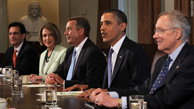 When congressional leaders met with President Obama this month, the participants were all men, except for Nancy Pelosi.