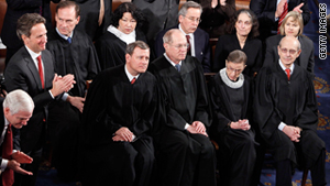 After State Of The Union Jab How Many Justices Will Attend CNN Com