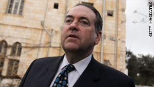 "We pay little attention to who we elect for president, obviously," Huckabee said Tuesday.