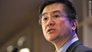 Gary Locke is a former two-term governor of Washington state, and is currently commerce secretary.