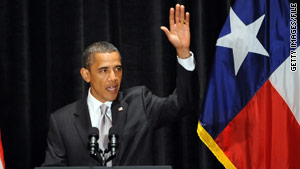 President Obama got a lukewarm welcome when he traveled to Texas to raise funds last August.