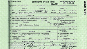 Obama releases original long-form birth certificate - CNN