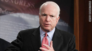 Sen. John McCain talked about the 2012 GOP presidential candidates on Sunday.