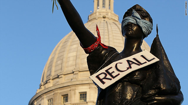 Wisconsin GOP senators won four of six recall elections, which means they will maintain majority control in the state Senate.