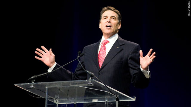 Perry appeals to social and fiscal conservatives