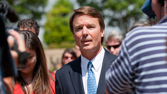 John Edwards was indicted in June on charges he used campaign contributions to hide an affair.