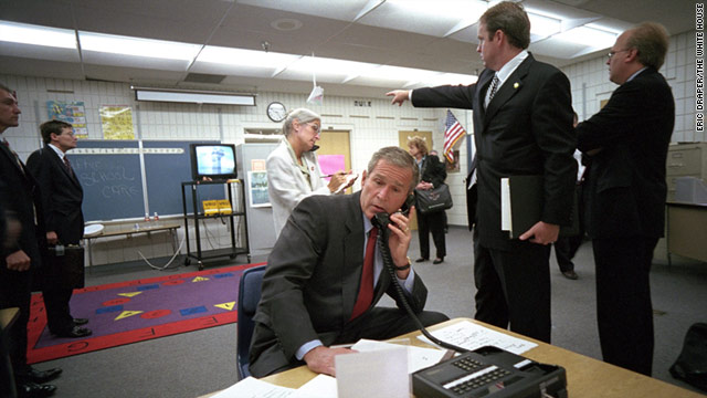 Witness to history: White House photographer and the images of 9/11