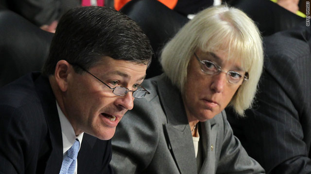 Republican Rep. Jeb Hensarling of Texas and Democratic Sen. Patty Murray of Washington are the co-chairs of the deficit-cutting "supercommittee."