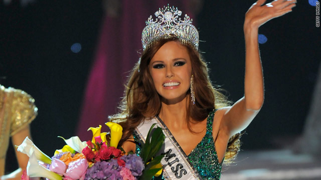 Miss California Alyssa Campanella was crowned Miss USA Sunday night in Las Vegas.