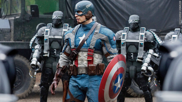 Chris Evans stars in "Captain America: The First Avenger."