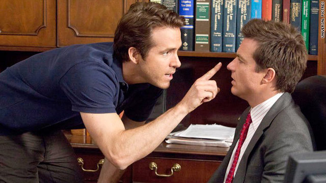 Image of Echange Standard: THE CHANGE-UP, from left: Ryan Reynolds, Jason  Bateman