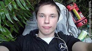 "Barefoot Bandit" Colton Harris-Moore, 20, sold movie rights to his life story.
