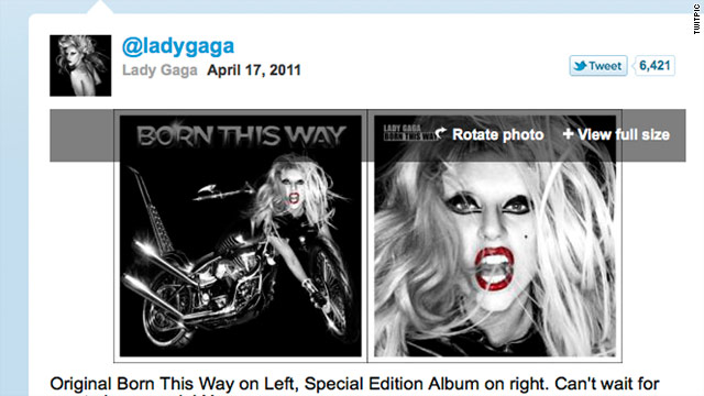 Lady Gaga surprises fans with 'Born This Way' album cover - CNN.com