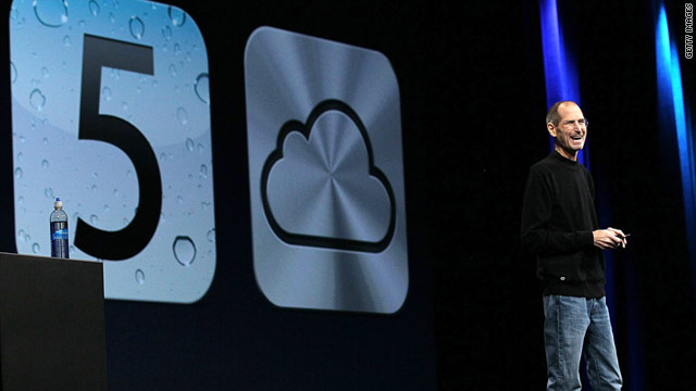 steve jobs jokes. The only cloud Steve Jobs will