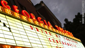 The Georgia Theatre's signature marquee has displayed the names of everyone from The Police to Widespread Panic.