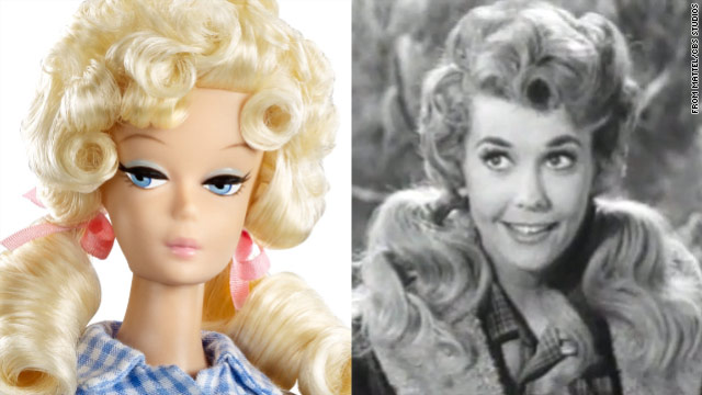 Mattel came out with the "Elly May Barbie"  in December; Donna Douglas played Elly May Clampett on CBS from 1962 to 1971.