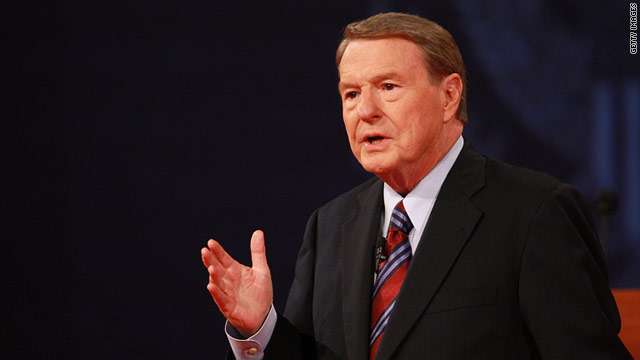 Jim Lehrer announced that he will be leaving his position as anchor of "PBS Newshour" next month.