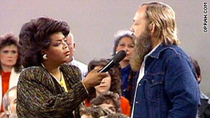 "I'm afraid of (blacks) coming to Forsyth County," a Georgia man named Dennis told Oprah in 1987.