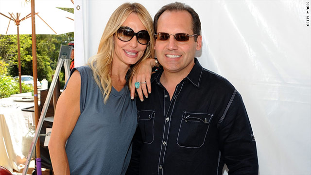 Taylor and Russell Armstrong are shown in June at a scholars program benefit in Beverly Hills, California.