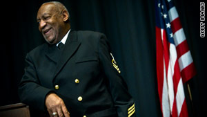 Bill Cosby was recognized as an honorary chief petty officer in the U.S. Navy.