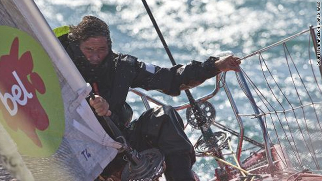 Competitors in the Barcelona World Race face sleep deprivation, cramped living quarters and a diet of freeze-dried food.
