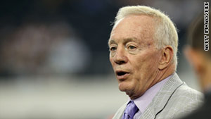 The $5 million lawsuit names Dallas Cowboys owner Jerry Jones, the Cowboys and the NFL as defendants.
