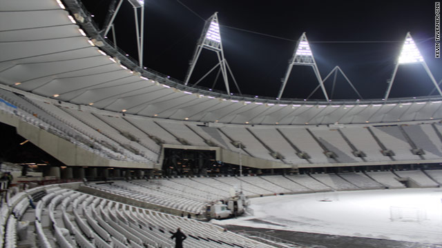 London's new Olympic Stadium will stage the glamor event of the 2012 Games, the men's 100-meters final, on August 5.