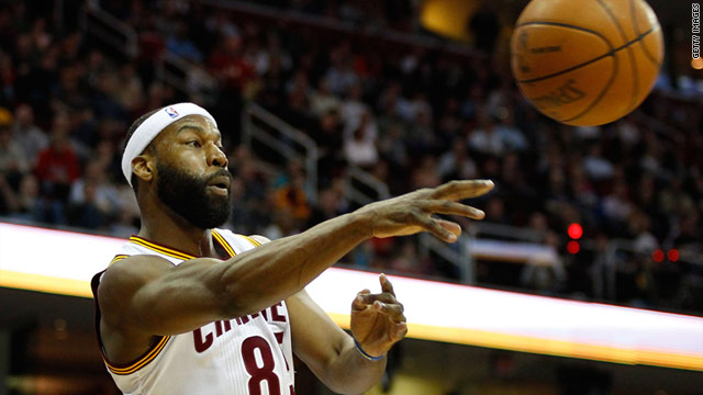 Baron Davis of the Cleveland Cavaliers, which won the No. 1 pick in the NBA draft late Tuesday.