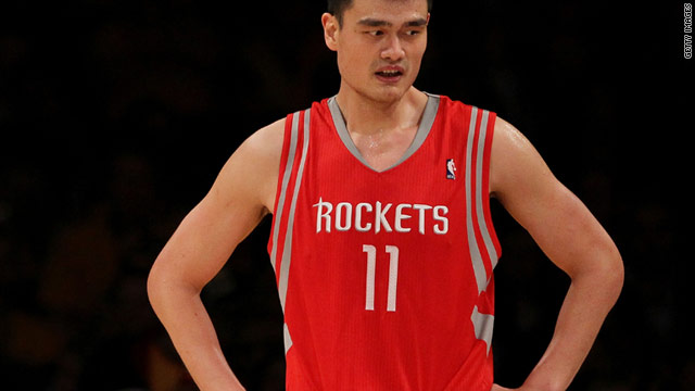 In recent years, Yao Ming has struggled with foot and ankle injuries.