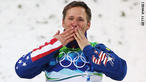 Jeret "Speedy" Peterson won a silver medal at the 2010 Winter Games in Vancouver.