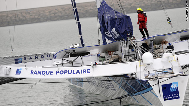 Maxi Blanque Populaire smashed the best time for a Fastnet race victory by a mammoth seven hours, 48 minutes.