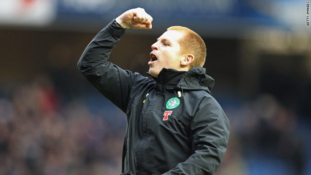 Celtic manager Neil Lennon was sent a package containing a bullet.