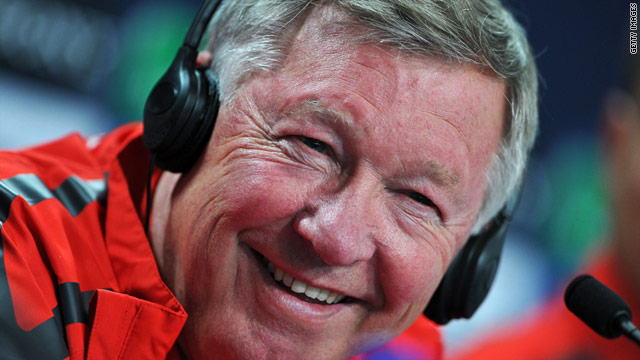Alex Ferguson was in confident mood ahead of Saturday's Champions League final with Barcelona.
