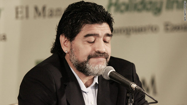 Diego Maradona was sacked as Argentina coach following a quarterfinal exit at the 2010 World Cup in South Africa.